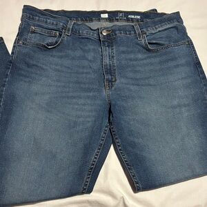 George ~ Men’s Athletic Jeans 40x30 Blue Medium Wash ~ RN#52489
